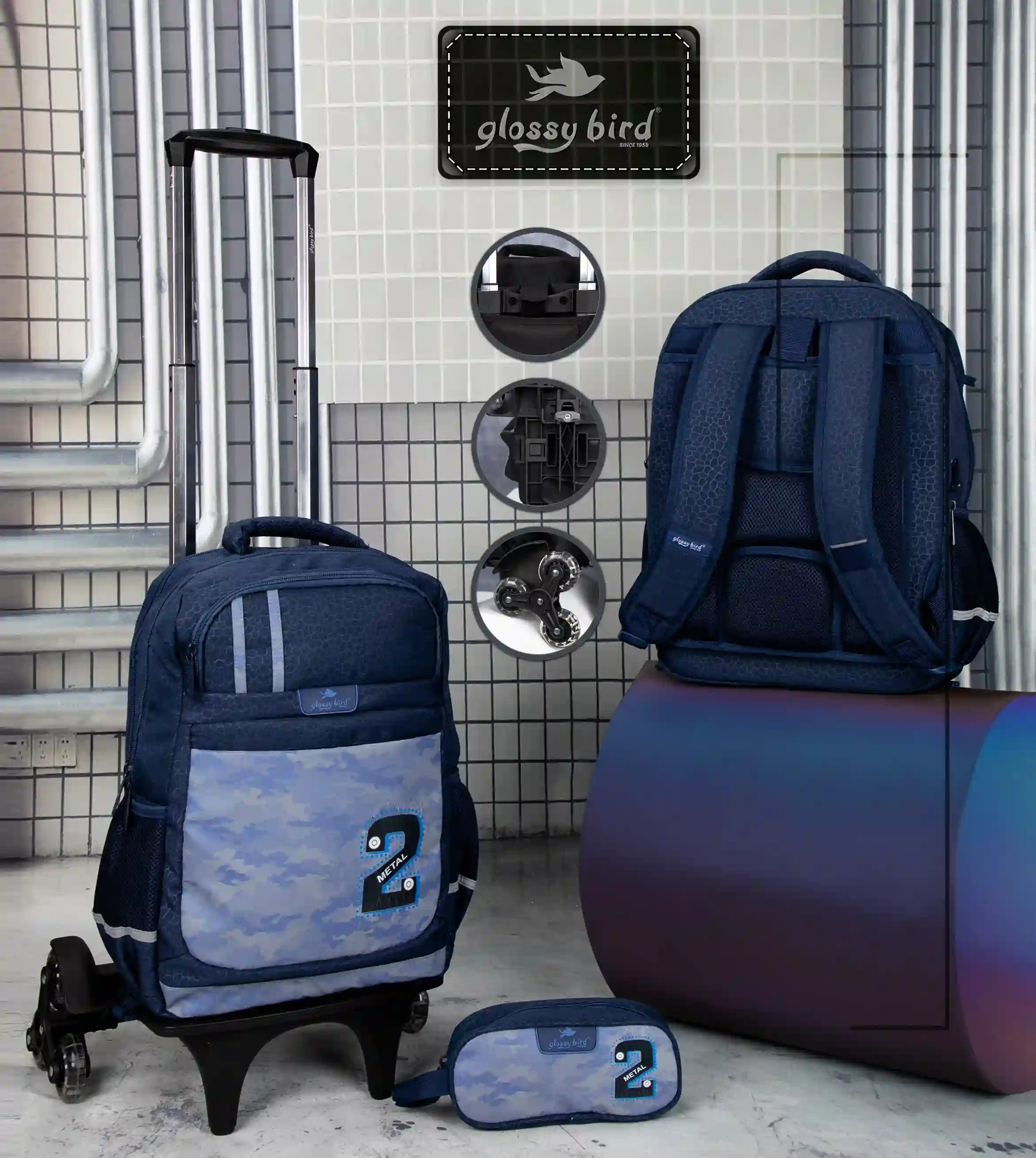 Trolley School Bag GB2681T